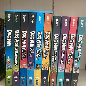 Dog Man Book Supa Epic Box Set + next 4 books in series